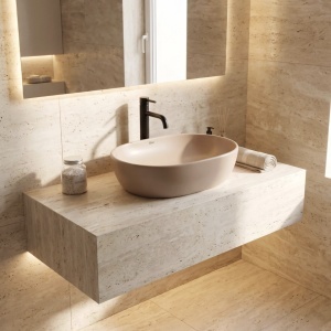 Lavoar pe blat Rea Focus Taupe - Img 3