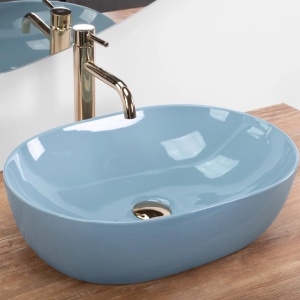 Lavoar pe blat Rea LISA L.BLUE SHINY - Img 4