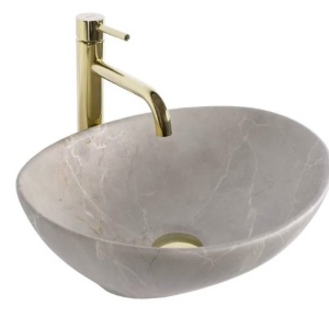 Lavoar pentru blat Rea Sofia Beige Matt