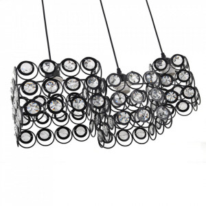 Lustră cod SJ4022 Black - Img 2