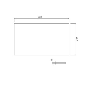 Mobilier lavoar suspendat alb cu blat alb LINDA 60,100,120 cm - Img 7