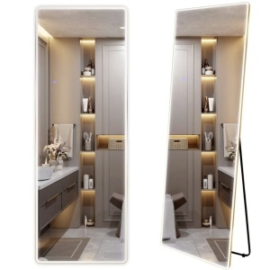 Oglindă LED Classico 60x170cm Brush Gold - Img 2