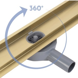 Rigola dus REA Neox pro Brush Gold 100 - Img 2
