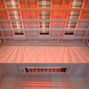 Sauna tip uscat cu infrarosu la temperaturi reduse pentru 3-4 persoane Alta 150 x 120 cm - Img 15
