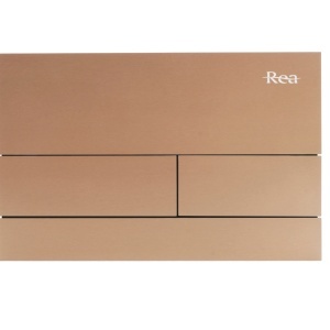 Set Cadru Îngropat Slim 024N pentru WC cu Buton T Brush Copper - Img 2