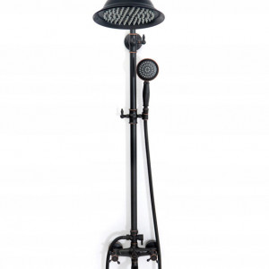 Set de dus cu scurgere Rea Retro Old Black negru - Img 4