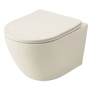 Set Vas WC Suspendat Focus + Lavoar pe Blat Rea Focus Creme - Img 5
