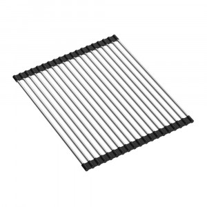 Statie de lucru incastrata Quadron Unique Marc alb - inox 76x50 cm - Img 2