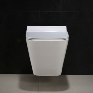 Vas WC suspendabil Platinia Ryan Rimless Duroplast Slim - Img 3