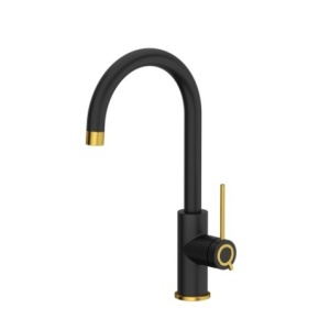 Baterie bucatarie Slim Jodie negru carbon - auriu
