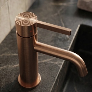 Baterie pentru baie Rea Foster Brush Copper - Img 5
