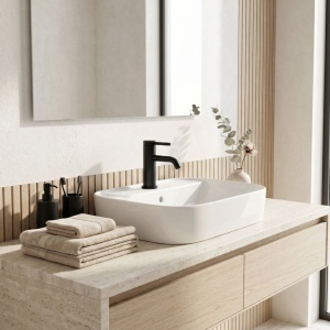 Baterie pentru baie Rea Rivo Black - Img 3