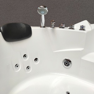 CADĂ DE BAIE SPA CU HIDROMASAJ ORINO Deppo 632C 135x135 CM - Img 6