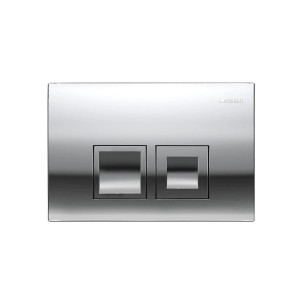 Cadru flush bideu GEBERIT, dimensiuni 50x112 cm, albastru Delta 21 crom - Img 4