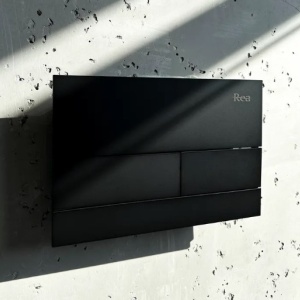 Cadru WC încastrat K011A-Q Rea cu buton T Black - Img 8