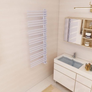 Calorifer portprosop LINEAR WHITE 1250x500mm - alb lucios
