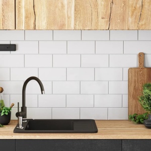 Chiuveta Bucatarie REA GRANIT STEN BLACK, Dimensiuni 48 x 79.5 x 20 cm, 1 Cuva, Picurator Reversibil, Incastrabila, Forma Dreptunghiulara, Negru - Img 3