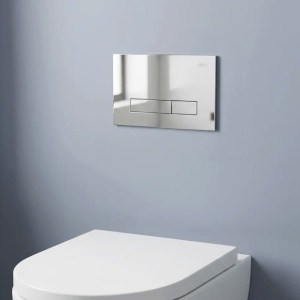 Clapeta pentru rezervor incastrat Rea HD K011A-Q Chrome - Img 3