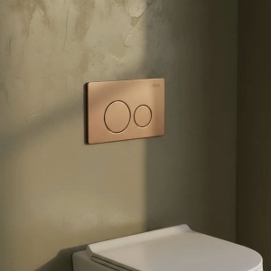 Clapeta pentru rezervor incastrat Rea I K011A-Q Copper Brush - Img 2