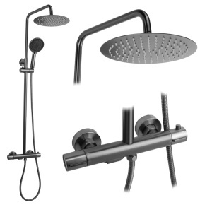 Coloana de dus cu termostat Drop Titan