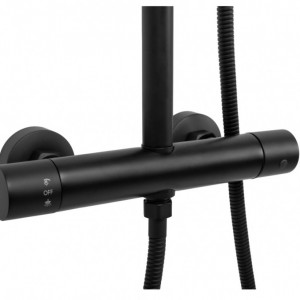 Coloana de dus cu termostat REA VINCENT Black - Img 8