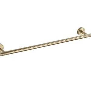 Cuier de baie 6603 Modern Brush Gold