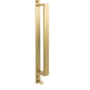 Cuier de baie Brush Gold