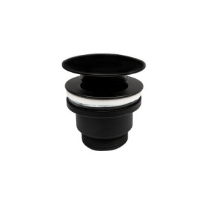 Dop pentru lavoar Klak black mat - Img 1