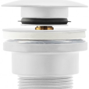 Dop pentru lavoar universal click-clack Rea Alb