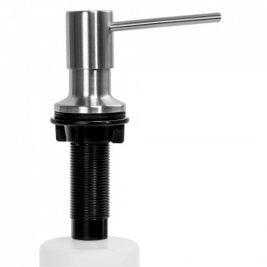 Dozator de săpun REA nichel brush INOX round - Img 2