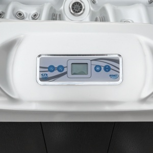 JACUZZI DE GRĂDINĂ 530 CARCASĂ ALB PERLAT ANTRACIT - Img 4