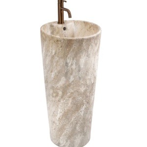 Lavoar freestanding de sine stătător Ceramic Rea Blanka Savana Matt - Img 1