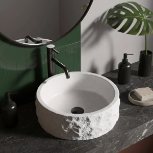 Lavoar pe blat Alice – design modern compact și ceramică premium | Deppo - Img 2