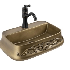 Lavoar pe blat Castel – design clasic decorativ și finisaj elegant | Deppo - Img 2