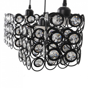 Lustră cod SJ4022 Black - Img 3