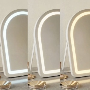 Oglindă LED GLAM White 40x45cm - Img 4