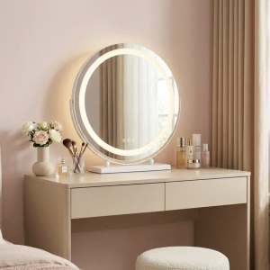 Oglindă LED MAKE-UP White 40 cm - Img 4