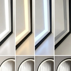 Oglindă LED Orbit 50x160cm Black - Img 5