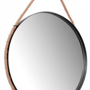 Oglindă rotundă 60 CM LOFT BLACK MSJ-60B - Img 4