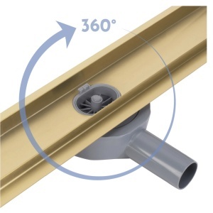 Rigola dus REA Neox pro Brush Gold 80 - Img 2