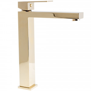 Robinet pentru lavoar REA Fenix GOLD HIGH - Img 5