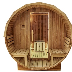 SAUNĂ DE GRADINA FINLANDEZĂ BECIĂ TROMSO – 210×210 cm – 4–6 PERSOANE – 6/8 kW - Img 3