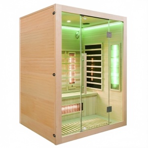Sauna tip uscat cu infrarosu la temperaturi reduse pentru 3-4 persoane Alta 150 x 120 cm - Img 12