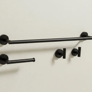 Set accesorii pentru baie Ari Black 4 piese - Img 3