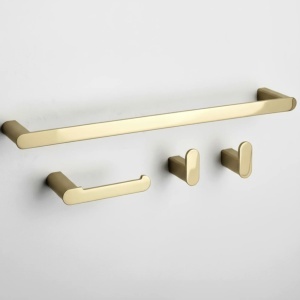 Set accesorii pentru baie Mati Gold 4 piese