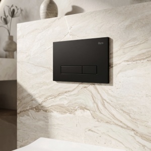 Set Cadru Îngropat Slim 024N pentru WC cu Buton HD Black - Img 2