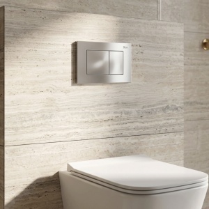 Set Cadru Îngropat Slim 024N pentru WC cu Buton J Satin - Img 8