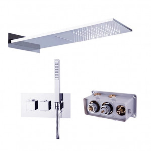 Set de dus crom termostatic CASCADE 9007 - Img 2