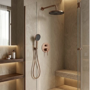 Set de dus incastrat Rea Foster Brush Copper + BOX - Img 2