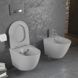 Set vas WC + Bideu FLSK Light Grey matt - Img 6